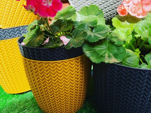 مزهرية بولندية 4الوان 13سم