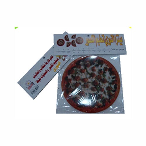 بيتزا النوري لتعليم الكسور والعمليات عليها من الورق السميك المغلف بالسلوفان 91 قطعة