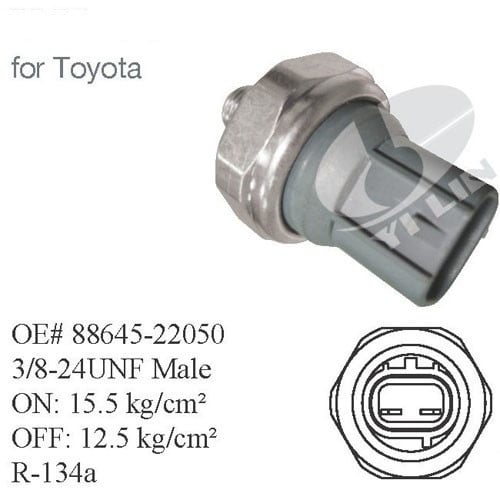 PRESSURE SWITCH TOYOTA No 10037W   سوتش ضغط فريون
