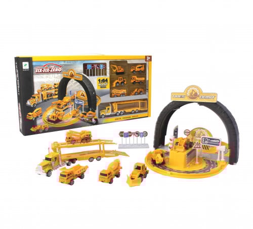 الشاحنة و المدار - سيارة الانشاءات