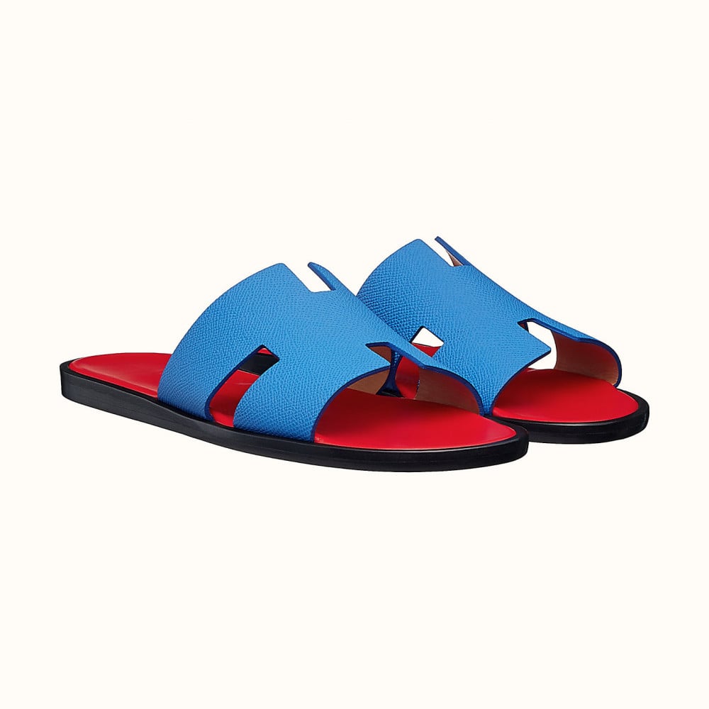 Hermes Izmir sandal Blue Red b3 store b3