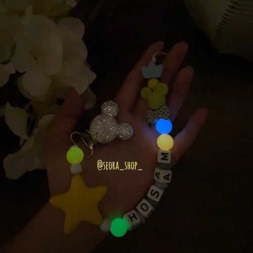 تعليقة لهايه بخرز مضيئ