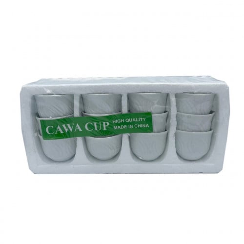 فنجال شد 12 ابيض فلين