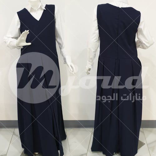 مريول حكومي كحلي  - كسرات