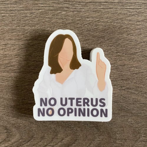 ملصق No uterus no opinion