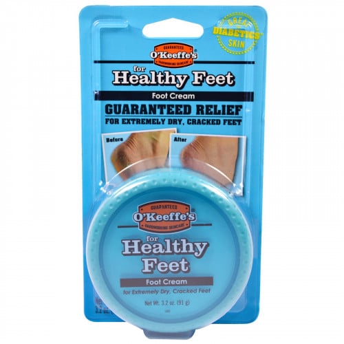 O'Keeffe's, لقدم صحية، كريم للقدم،  (91 غ)