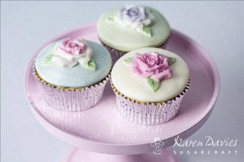 قالب سيليكون Cupcake Top – Rose