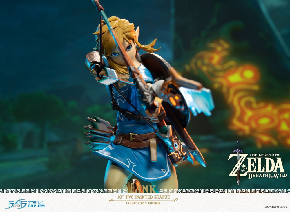 The Legend of Zelda Breath of the Wild Link 4 Inch Action Figure