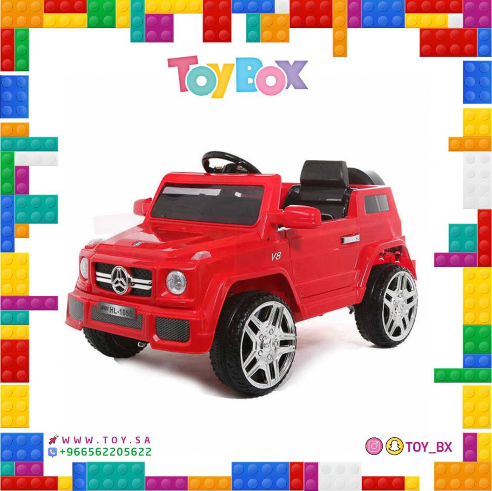 سيارة كهربائية للأطفال مرسيدس جي - العاب توي بكس - TOY BOX
