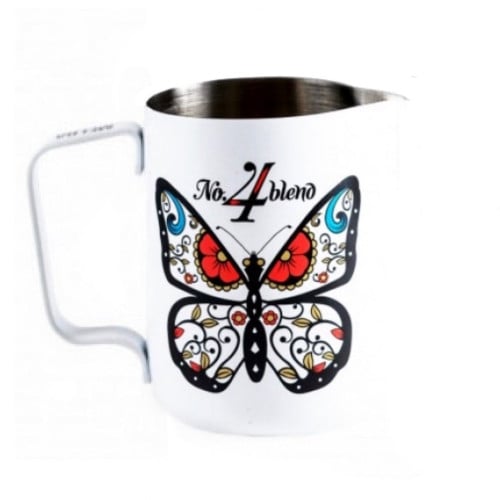 إناء تبخير الحليب شعار الفراشة بلند رقم 4 حجم 490 ML