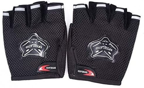 قفاز حماية اليدين والاصابع للدراجات مقاس لارج