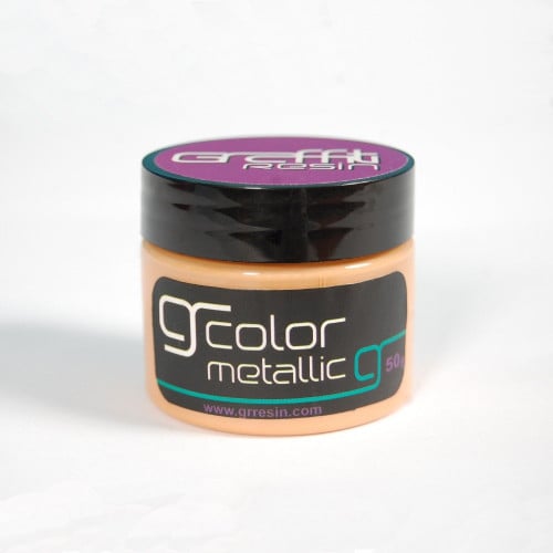 609 - ميتلك أوكر Graffiti Resin Metallic Ocher