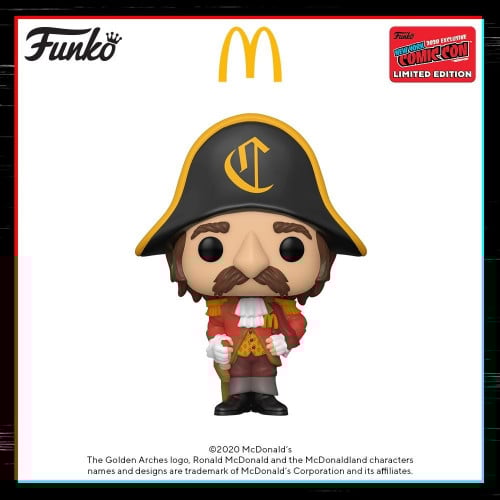 Funko Captain Crook - Fall Convention Exclusive NYCC  2020 McDonald's