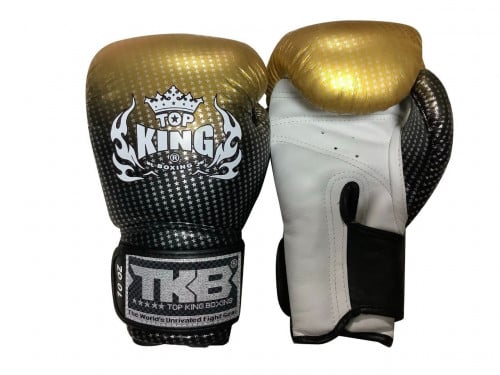 Top King/Gold "Super Star" Boxing Gloves