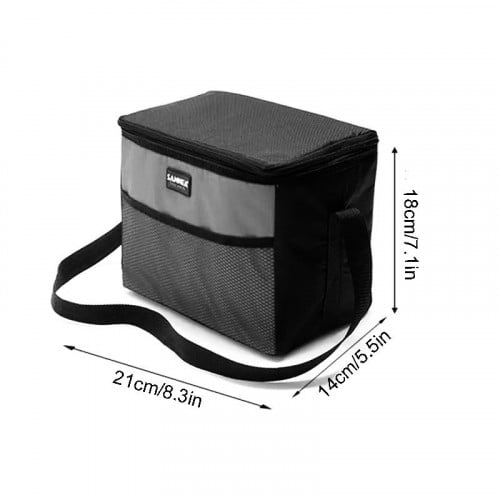 حقيبة مبطنة مقاومة للسوائل (رمادي)