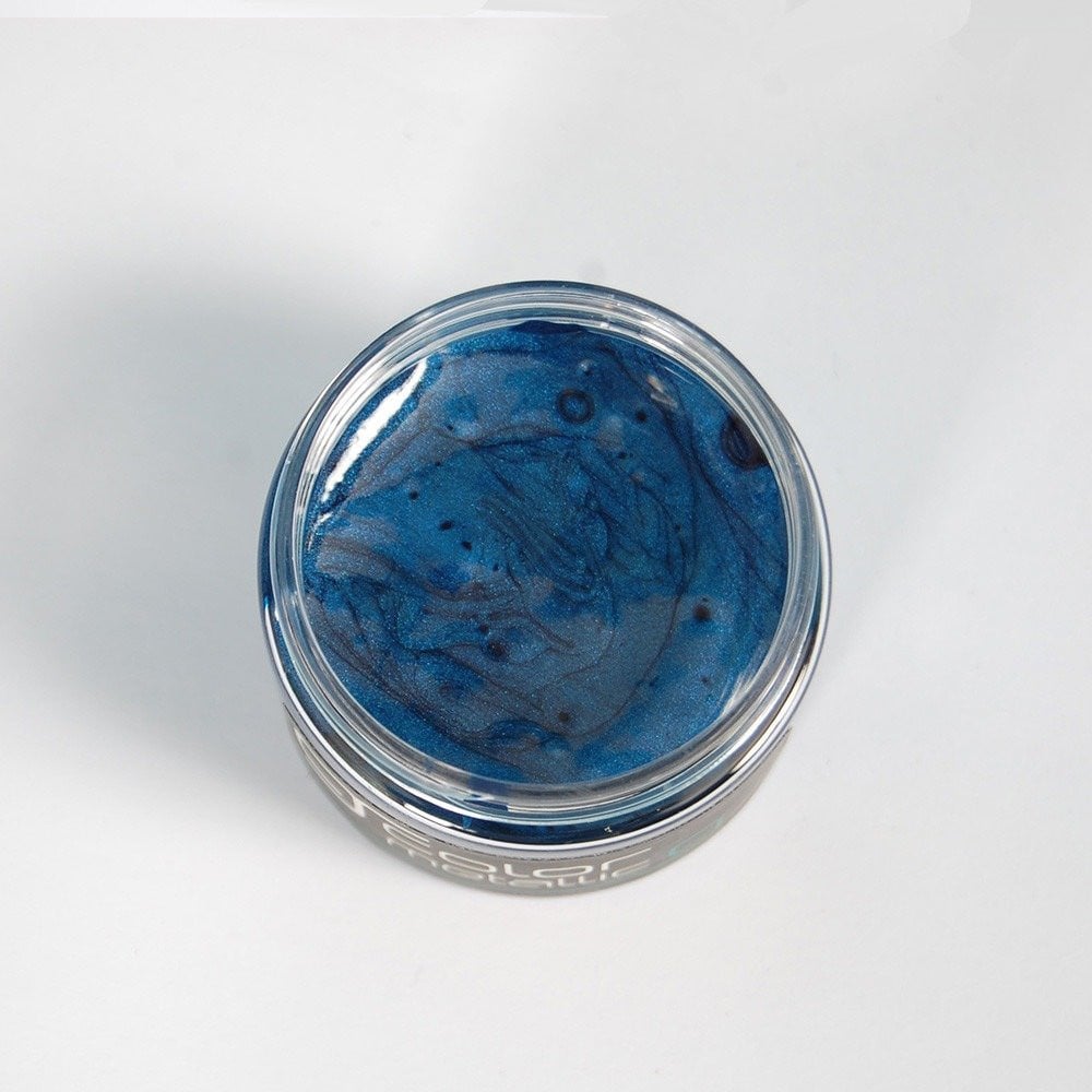 627 - ميتلك سيان Graffiti Resin Metallic Cyan