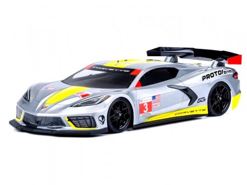 بودي شفاف Protoform Chevrolet Corvette C8 Touring Car Body Clear190mm