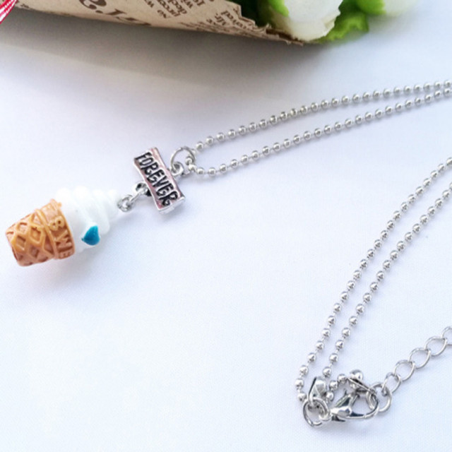 طقم 3 سلاسل للصداقة على شكل بوظة Best Friends Forever متجر بيورنيس Pureness4gifts