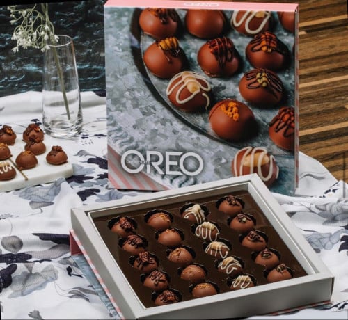 شوكولا فاخرة حشوة اوريو