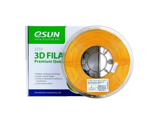 PETG filament,1.75mm,Solid Gold,1kg/roll