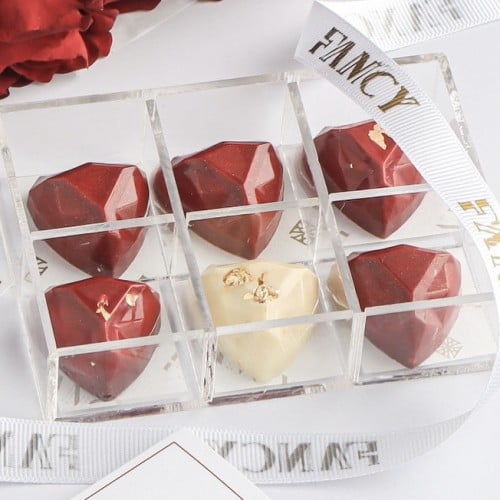 Hearts chocolate