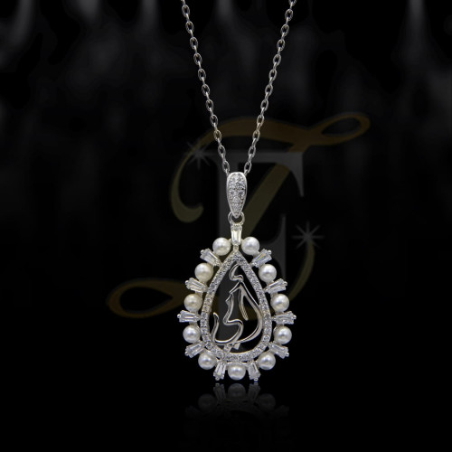 تعليقة زركون فضة عيار 925