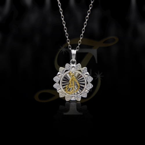 تعليقة زركون فضة  عيار 925