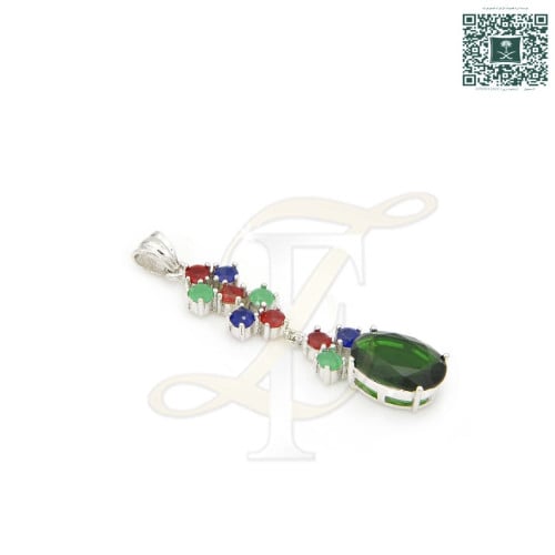 تعليقة زركون فضة عيار 925