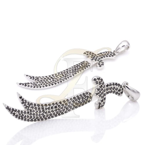 تعليقة زركون فضة عيار 925