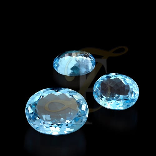 حجر توباز طبيعي 100٪