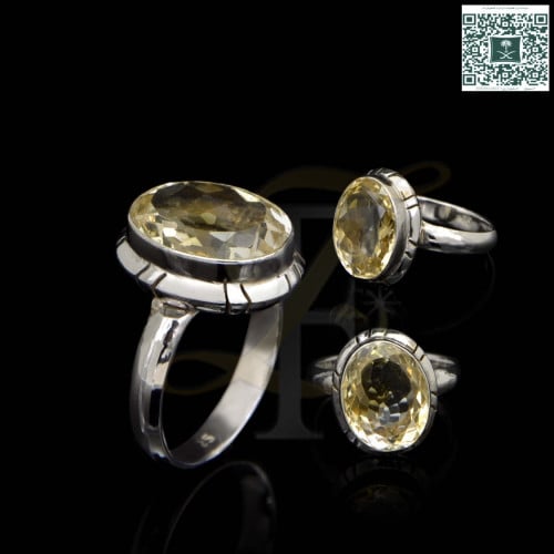 خاتم سترين فضة عيار 925