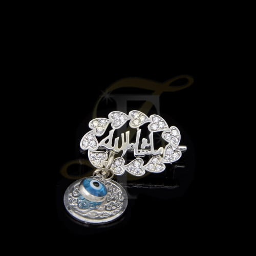 بروش زركون فضة عيار 925