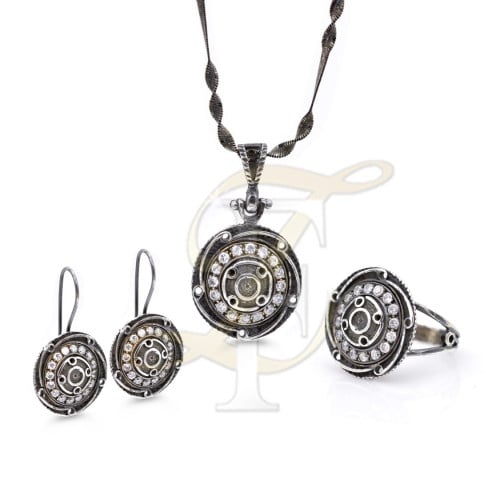 نصف طقم (زركون )