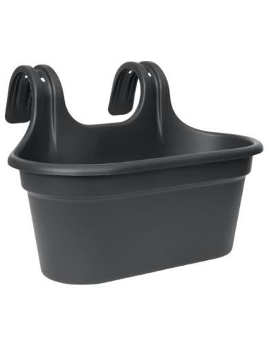 حوض مستطيل تعليقة للنوافذ والدرابزين