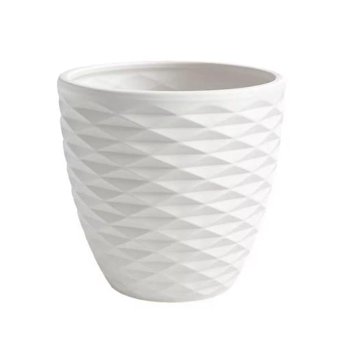 دائري حوض زراعي لون رخامي 40 سم