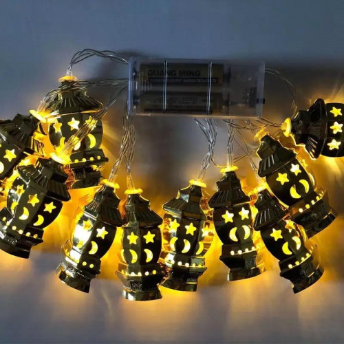 انارة زينه شكل فوانيس