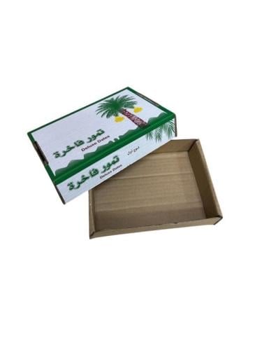 ربطة كرتون تمر 1 كيلو 50 حبة