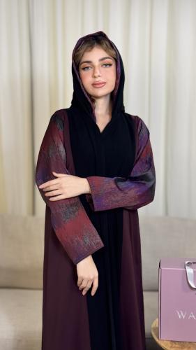 عباية برغندي