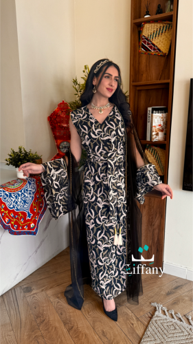 جلابيه بقطعتين فخمه