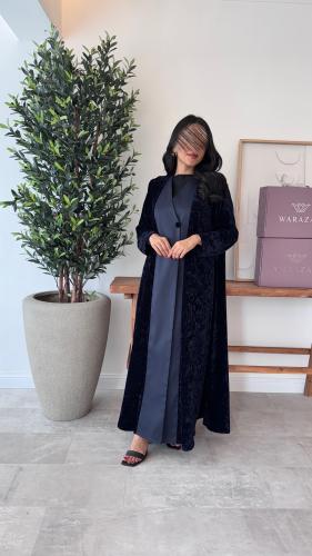 عباية مخمل بتدخيلة تفته