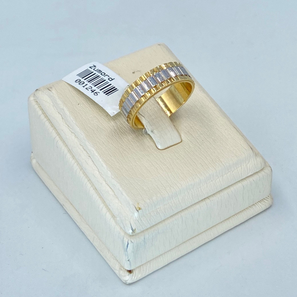 Adamjewellery Modern Gold Plated Silver Ring, Weight: 4.71 Grams at Rs  2599/piece in Ghaziabad