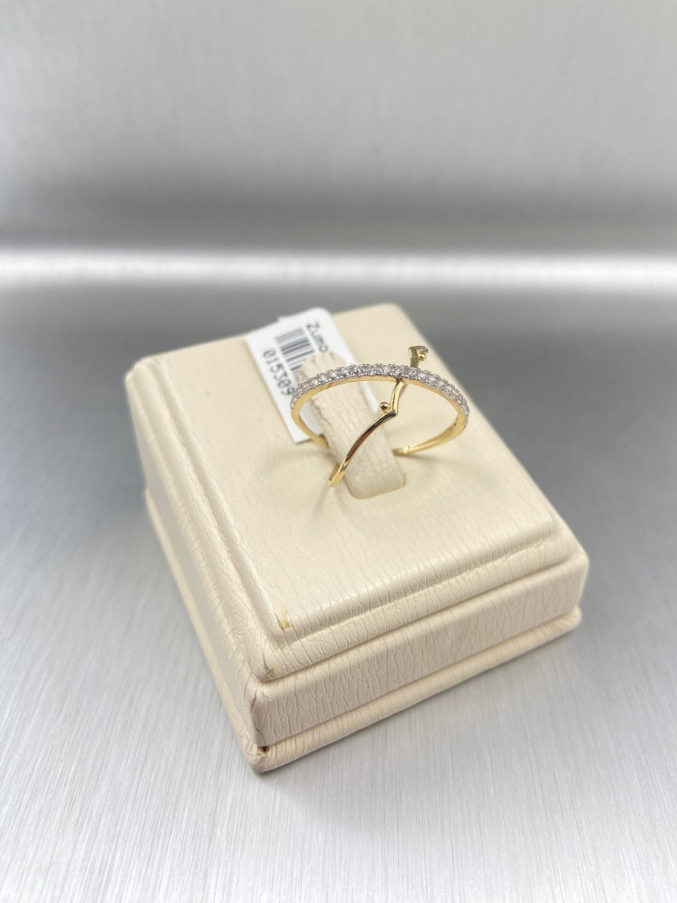 Adamjewellery Golden Gold Plated Silver Ring, Weight: 4.14 Grams at Rs  2299/piece in Ghaziabad