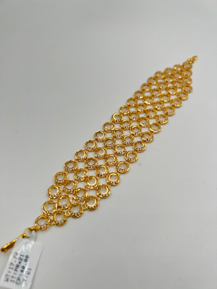 21 karat gold bracelet - الأربش للذهب والمجوهرات