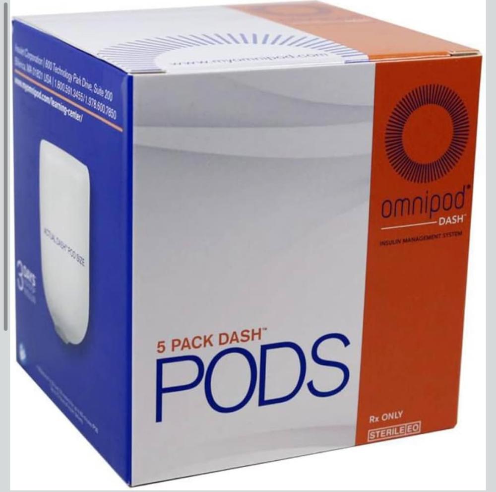 5بود أومني  بود داش Omnipod Dash Pods box of 5
