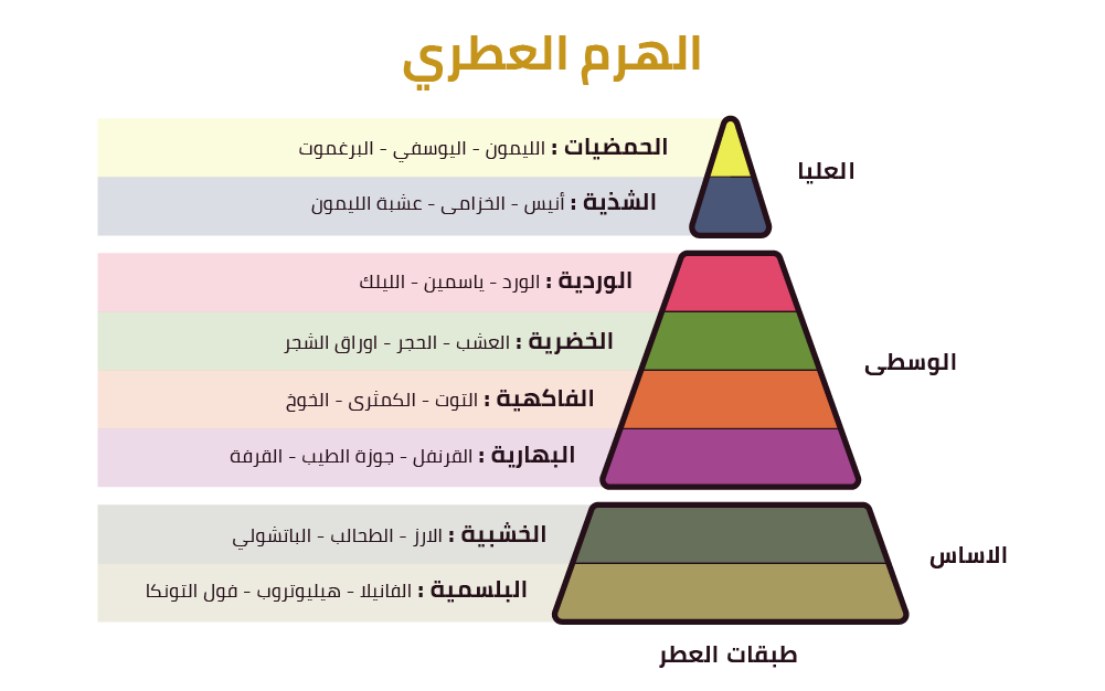 النوتات العطرية