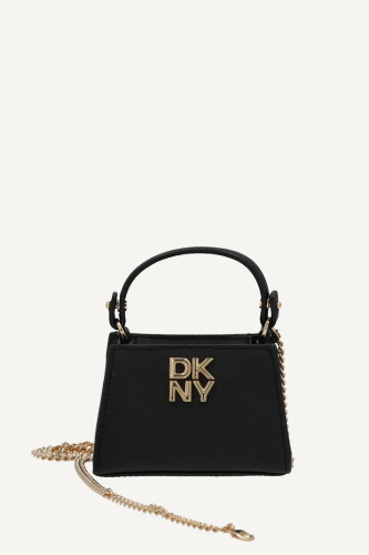 حقيبة كروس بودي نسائية DKNY Foster Micro باللون الأسود