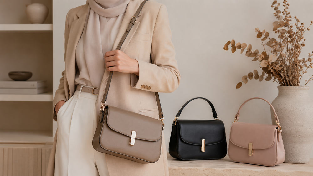 كيف تنسّقين الشنطة النسائية مع إطلالتك؟