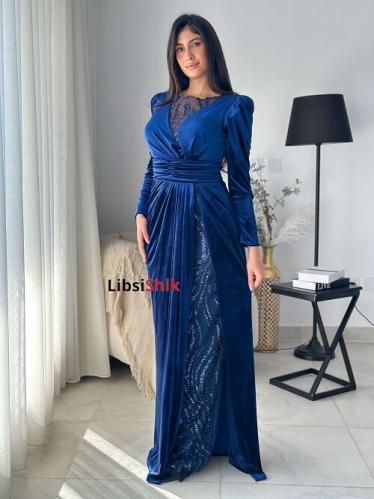 فستان سهره مخمل
