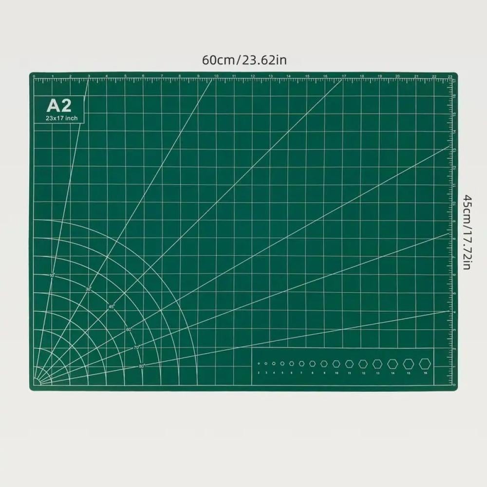 لوح تقطيع فينيل مقاس A2 اخضر