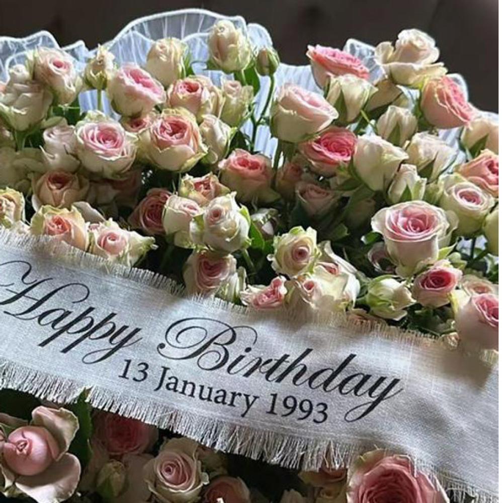 شريط ضيافة واستقبال بدون طباعة مقاس 9.5 * 97 سم  عدد 10 حبات